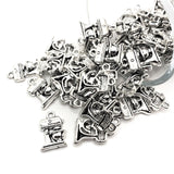 4, 20 or 50 Pieces: Silver Mixer Baking Charms