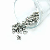 4, 20 or 50 Pieces: Small Diamond April Birthstone Rhinestone Charms