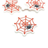 1, 4 or 20 Pieces: Acrylic Spider Web Halloween Pendant