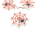 1, 4 or 20 Pieces: Acrylic Spider Web Halloween Pendant