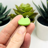 1, 4 or 20 Pieces: Cute Frog Face Charms