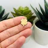 1, 4, 20 or 50 Pieces: Dark Green Clover Charms