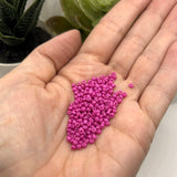 10 or 50 grams Purple 12/0 Baking Paint Glass Seed Beads