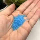 10 or 50 grams Blue Frosted 12/0 Glass Seed Beads, Grade A