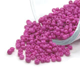 10 or 50 grams Purple 12/0 Baking Paint Glass Seed Beads