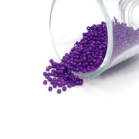 10 or 50 grams Purple 12/0 Baking Paint Glass Seed Beads