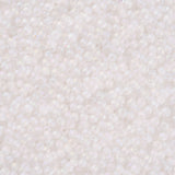 10 or 50 grams White Frosted 12/0 Glass Seed Beads, Grade A