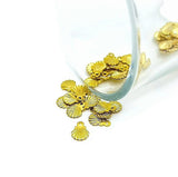 4, 20 or 50 Pieces: Gold 304 Stainless Steel Tiny Sea Shell Charms