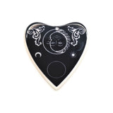 1, 4 or 20 Pieces: Black and White Sun and Moon Ouija Planchette Charms - Double Sided