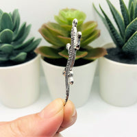 1, 4, 20 or 50 Pieces: Large and detailed Lizard Pendant Charms