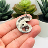 1, 4, 20 or 50 Pieces: Large and Detailed Chameleon Pendant Charms