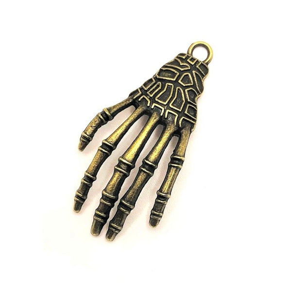 Buy Anatomically Correct Skeleton Hand Necklace Online in India - Etsy