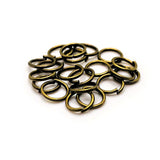 100, 500 or 1,000 Pieces: 6 mm Bronze Open Jump Rings, 21g