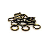 100, 500 or 1,000 Pieces: 4 mm Bronze Open Jump Rings, 21g