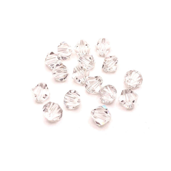 12 or 60 Pieces: 6x8 mm Teardrop Imitation Crystal Birthstone Bead