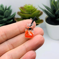 4 or 20 Pieces: Strawberry Water 3D Charms