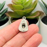 4, 20 or 50 Pieces: Silver Cowboy Hat 3D Charms